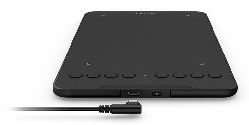 EAN 654913040907 - XPPen DECO Mini 7W tableta digitalizadora Negro 5080 líneas por pulgada 177,8 x 111,1 mm USB/Bluetooth imagen 2