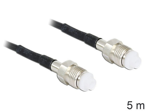EAN 4043619885954 - DeLOCK 88595 cable coaxial RG-174 5 m FME Negro imagen 1