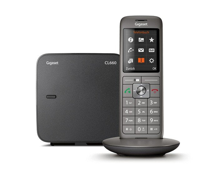 EAN 4250366853154 - Gigaset CL660 Teléfono DECT/analógico Identificador de llamadas Gris imagen 2