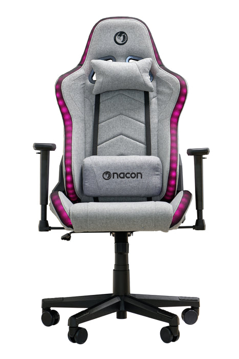 EAN 8435606601412 - NACON PCCH-675-RGB silla para videojuegos Butaca para jugar Asiento acolchado Gris imagen 12