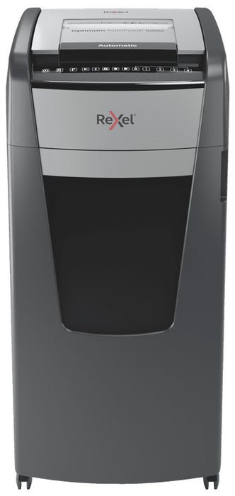 EAN 5028252613965 - Rexel AutoFeed+ 600M triturador de papel Microcorte 55 dB 23 cm Negro, Gris imagen 1