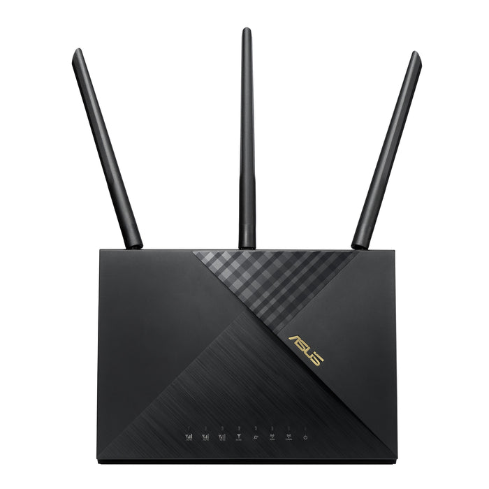 EAN 0192876869222 - ASUS 4G-AX56 router inalámbrico Gigabit Ethernet Doble banda (2,4 GHz / 5 GHz) Negro imagen 4