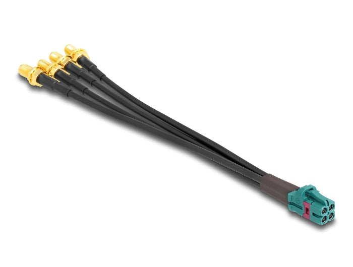 EAN 4043619901272 - DeLOCK 90127 cable coaxial 0,2 m Negro imagen 1
