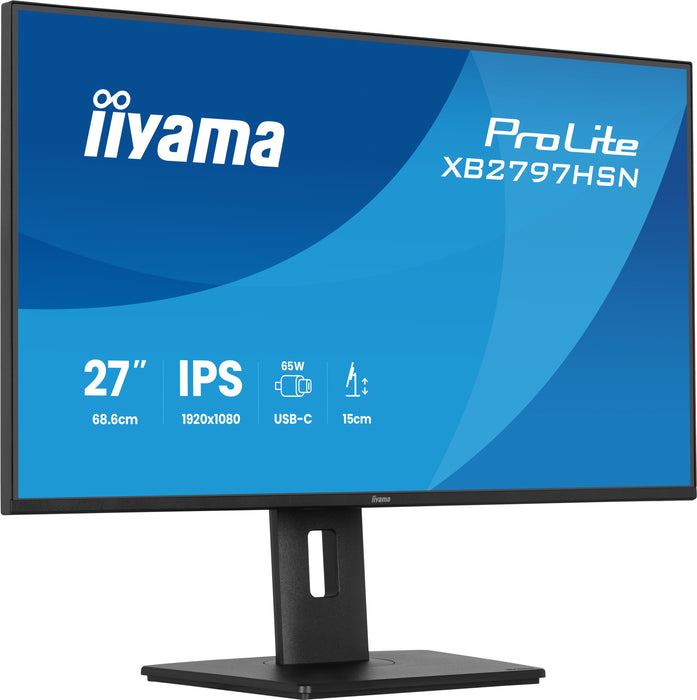 EAN 4948570125913 - iiyama ProLite XB2797HSN-B1 pantalla para PC 68,6 cm (27") 1920 x 1080 Pixeles Full HD LCD Negro imagen 5
