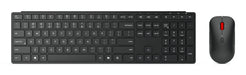 EAN 0195892125273 - Lenovo 4X31S04848 teclado Ratón incluido Oficina RF Wireless + Bluetooth Inglés de EE. UU. Negro imagen 1