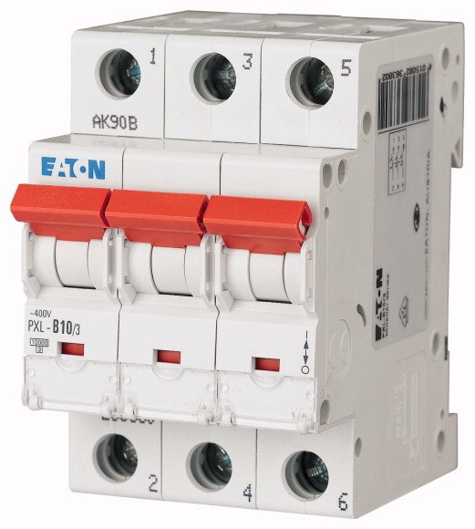 EAN 4015082364229 - Eaton PXL-C10/3 corta circuito Disyuntor en miniatura imagen 1