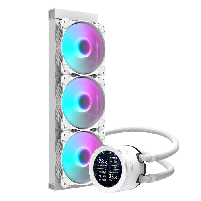 EAN 4711527004520 - darkFlash DW-DN360S-W-ES1 sistema de refrigeración para ordenador Carcasa del ordenador Sistema de refrig imagen 2