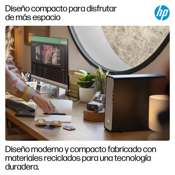 EAN 199764264367 - HP OmniDesk Slim Desktop S03-0011ns PC Intel® Core™ i3 i3-14100 8 GB DDR5-SDRAM FreeDOS Torre Plata imagen 9