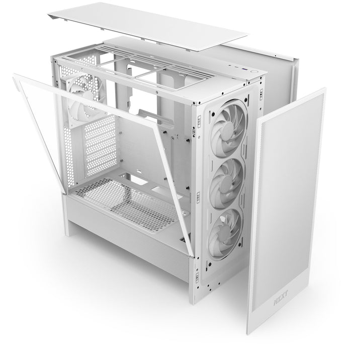 EAN 5056547205847 - NZXT H5 Flow Midi Tower Blanco imagen 14