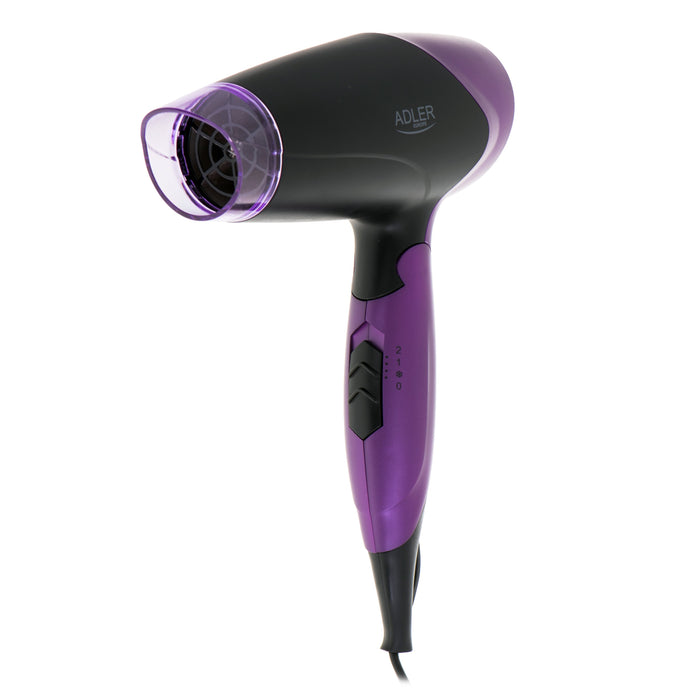 EAN 5903887802260 - Adler AD 2260 secador 1600 W Negro, Púrpura imagen 1