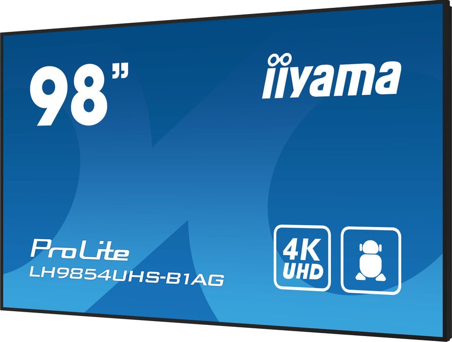 EAN 4948570121823 - iiyama LH9854UHS-B1AG pantalla de señalización Pantalla plana para señalización digital 2,48 m (97.5") LC imagen 7