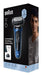 EAN 8700216644907 - Braun 62-B1200s Máquina de afeitar de láminas Recortadora Negro, Azul imagen 2