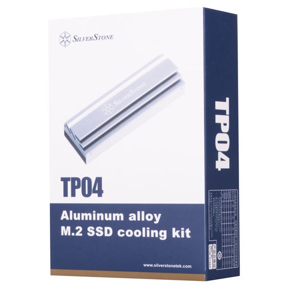 EAN 4710679812410 - Silverstone TP04 Unidad de estado sólido Disipador térmico/Radiador Plata 1 pieza(s) imagen 7