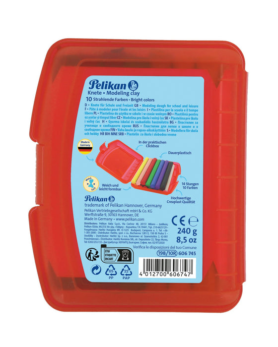 EAN 4012700606747 - Pelikan Creaplast Pasta de modelar 240 g Multicolor 14 pieza(s) imagen 2