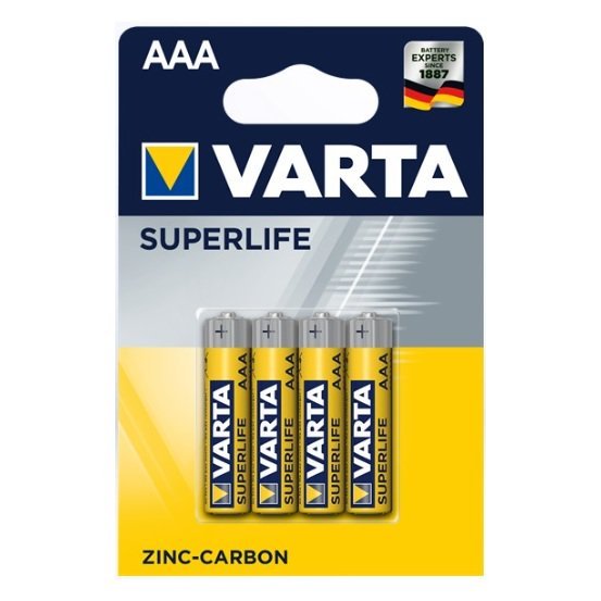 EAN 4008496676187 - Varta Superlife AAA Batería de un solo uso Alcalino imagen 1