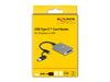 EAN 4043619910083 - DeLOCK 91008 lector de tarjeta USB 3.2 Gen 1 (3.1 Gen 1) Type-C Gris imagen 5