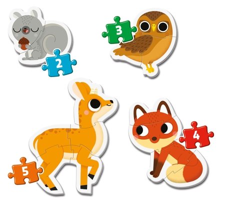 EAN 8005125208142 - Clementoni My First Puzzles Puzzle rompecabezas 3 pieza(s) Animales imagen 2
