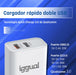 EAN 8435364317389 - iggual IGG317389 cargador de dispositivo móvil Universal Blanco Corriente alterna Interior imagen 3