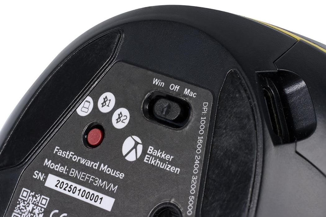 EAN 8719274677840 - BakkerElkhuizen FastForward ratón Oficina mano derecha RF Wireless + Bluetooth + USB Type-C Óptico 500 DP imagen 6