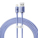 EAN 6932172602734 - Baseus Crystal Shine 2 m Violeta imagen 1