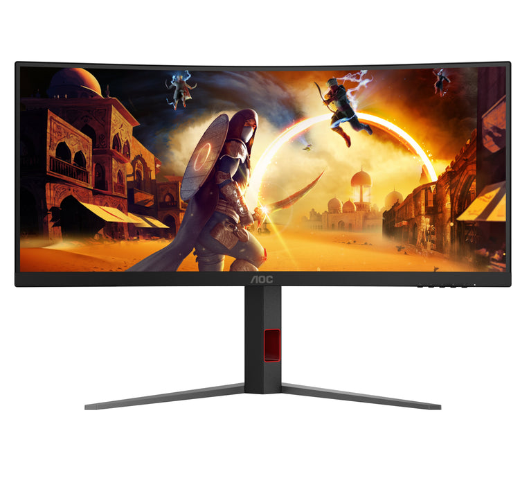 EAN 4038986612692 - AOC G4 CU34G4Z pantalla para PC 86,4 cm (34") 3440 x 1440 Pixeles Wide Quad HD LED Negro, Rojo imagen 11