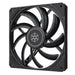 EAN 4710679817002 - Silverstone SST-AS140B sistema de refrigeración para ordenador Carcasa del ordenador Ventilador 14 cm Neg imagen 1
