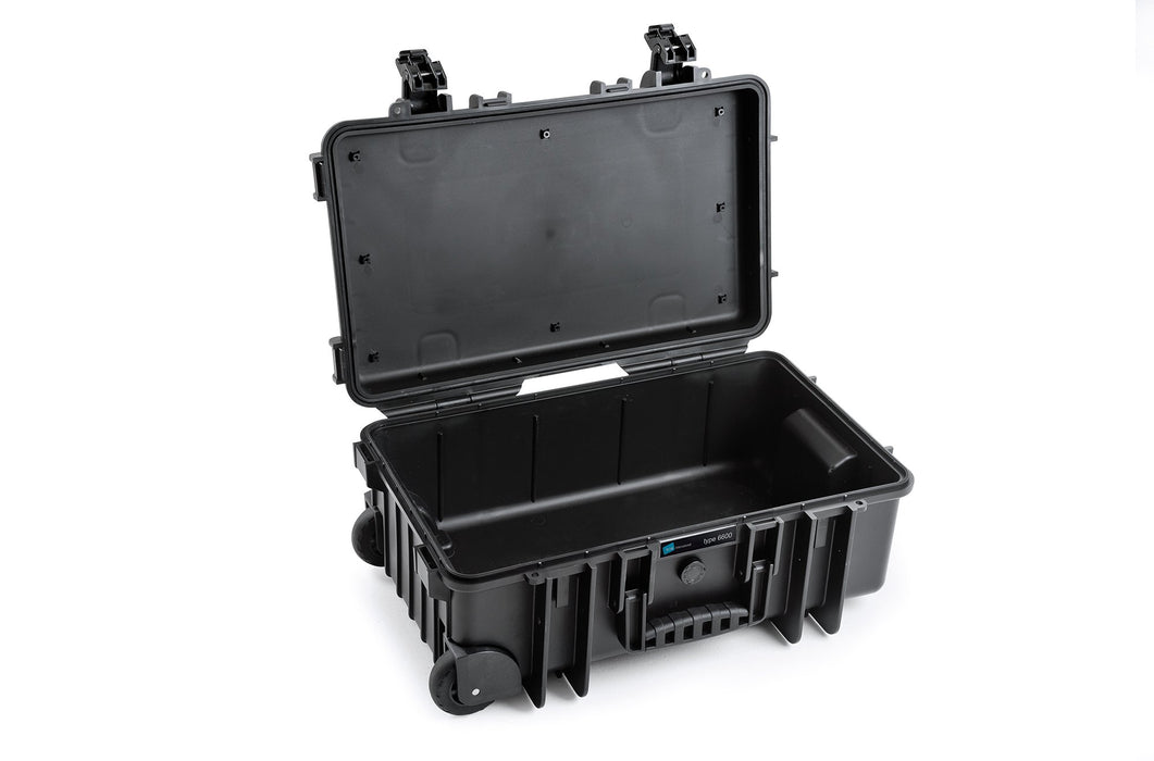 EAN 4031541738394 - B&W Cases 6600 Interfaz de audio Maletín con ruedas Polipropileno (PP), Caucho Negro imagen 2