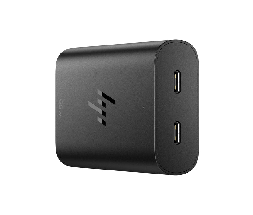 EAN 0196337695061 - HP 65W Gallium Nitride USB-C Laptop Charger adaptador e inversor de corriente Interior Negro imagen 4