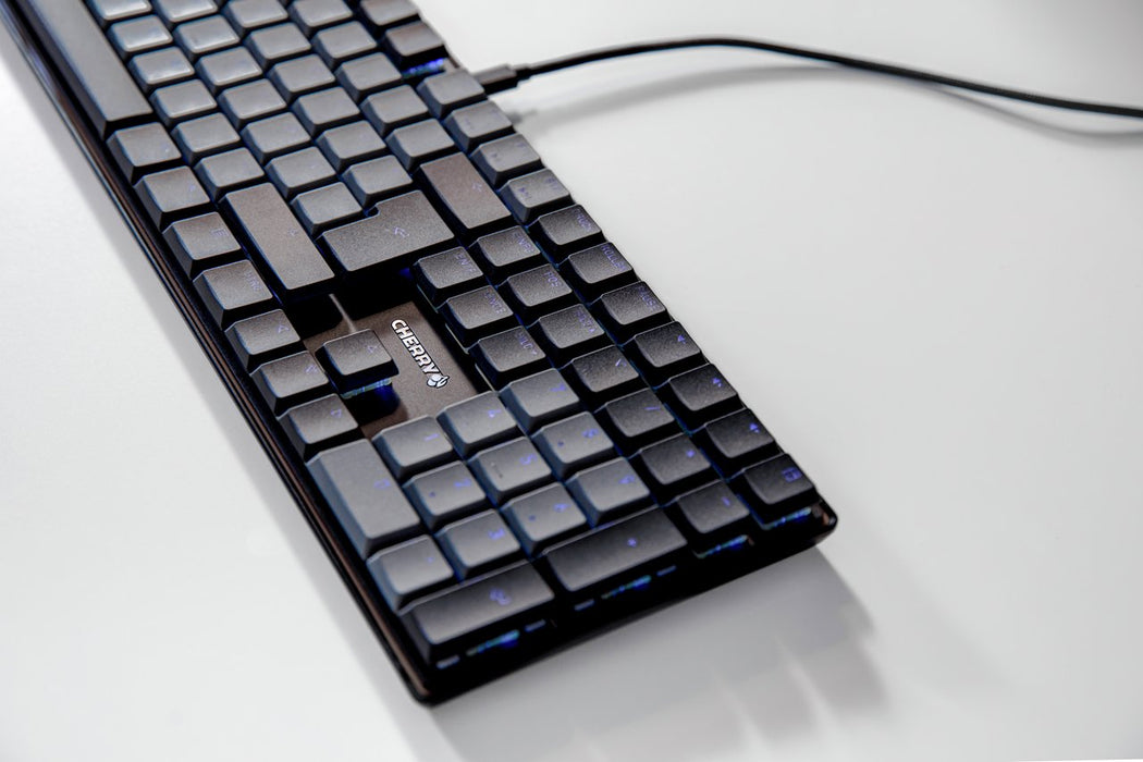 EAN 4025112117268 - CHERRY KC 500 MX LP teclado Hogar / Oficina USB QWERTY Inglés de EE. UU. Negro imagen 6