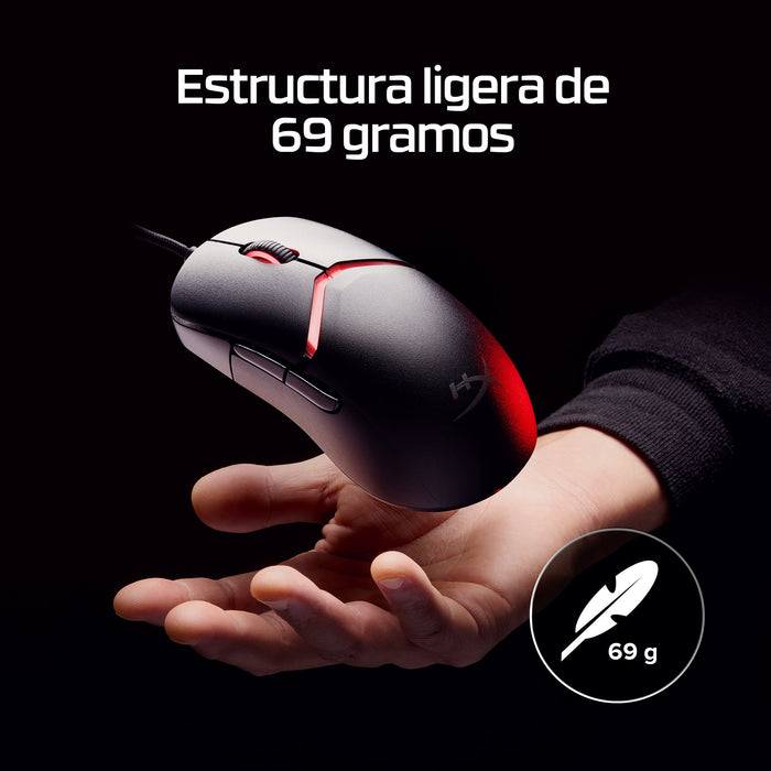 EAN 0198415001641 - HyperX Pulsefire Saga Wired Gaming Mouse ratón Juego Ambidextro USB tipo A Óptico 3200 DPI imagen 10