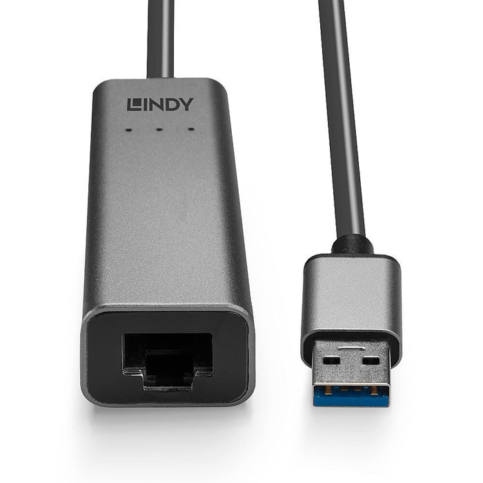 EAN 4002888433136 - Lindy 43313 cambiador de género para cable USB-A RJ-45 Plata imagen 4