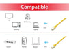 EAN 4015867152652 - Equip 605662 cable de red Amarillo 3 m Cat6a S/FTP (S-STP) imagen 3