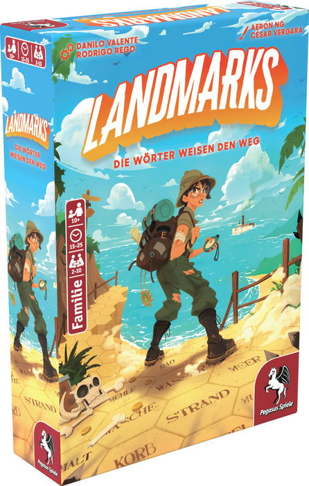 EAN 4250231741333 - Pegasus Spiele Landmarks 25 min Juego de mesa Familia imagen 1