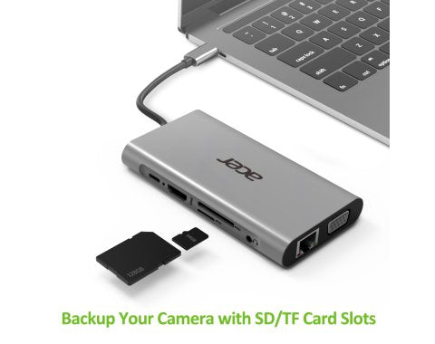 EAN 4710180475746 - Acer HP.DSCAB.002 base para portátil y replicador de puertos USB 3.2 Gen 1 (3.1 Gen 1) Type-C Plata imagen 6