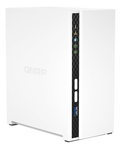 EAN 4711103080597 - QNAP TS-233 servidor de almacenamiento NAS Torre ARM Cortex-A55 2 GB 0 TB QNAP QTS Blanco imagen 2