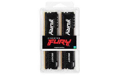 EAN 0740617319903 - Kingston Technology FURY Beast módulo de memoria 2 x 8 GB 3200 MT/s 288-pin DIMM imagen 6