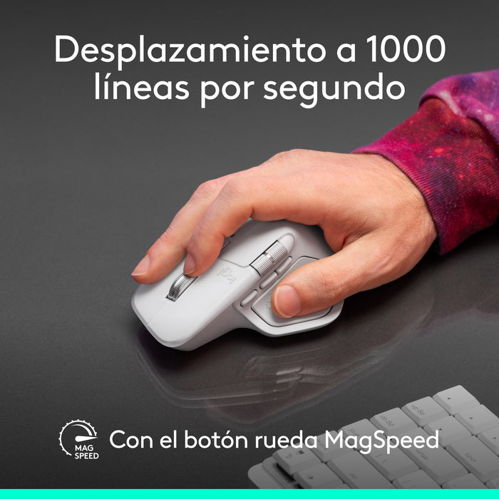 EAN 5099206133136 - Logitech MX Master 4 for Mac ratón Oficina mano derecha Laser 8000 DPI imagen 9