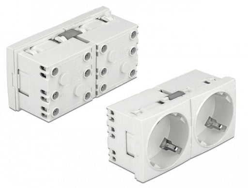 EAN 4043619814268 - DeLOCK Easy 45 toma de corriente CEE 7/3 Blanco imagen 1