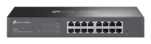 EAN 1210002600682 - TP-Link Omada ES216G switch Gestionado L2 Gigabit Ethernet (10/100/1000) Negro imagen 1