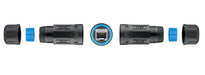 EAN 4040849595820 - Goobay 59582 cambiador de género para cable RJ-45 Negro imagen 4