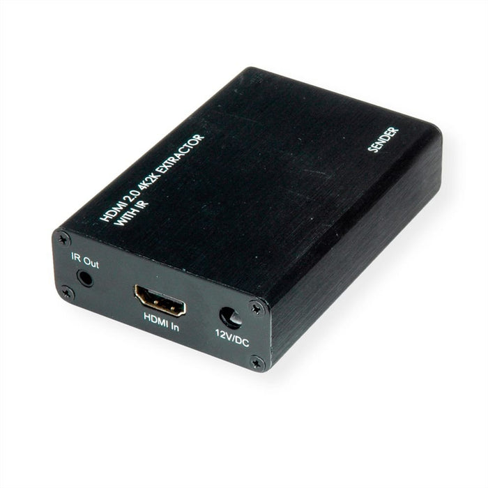 EAN 7630049615380 - ROLINE 14.01.3417 extensor audio/video Transmisor y receptor de señales AV Negro imagen 4