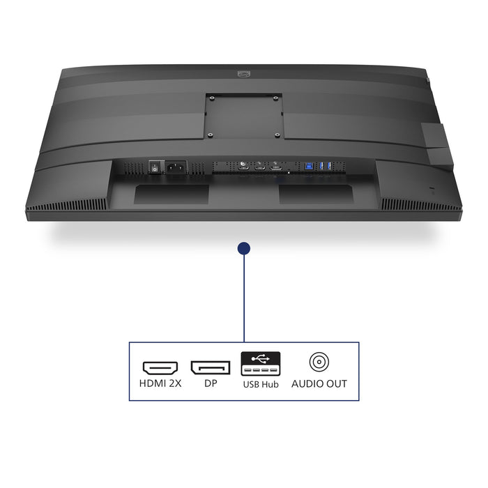 EAN 8721038001785 - Philips 5000 series 27B2G5500/00 pantalla para PC 68,6 cm (27") 2560 x 1440 Pixeles Quad HD LCD Antracita imagen 5