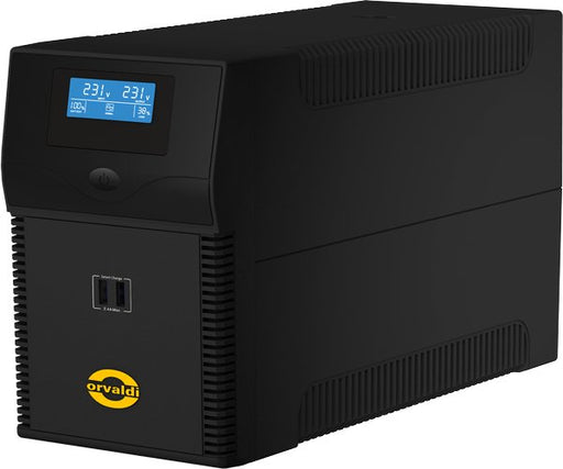 EAN 5904006036658 - Orvaldi ID1K0CH sistema de alimentación ininterrumpida (UPS) Línea interactiva 1 kVA 600 W imagen 1