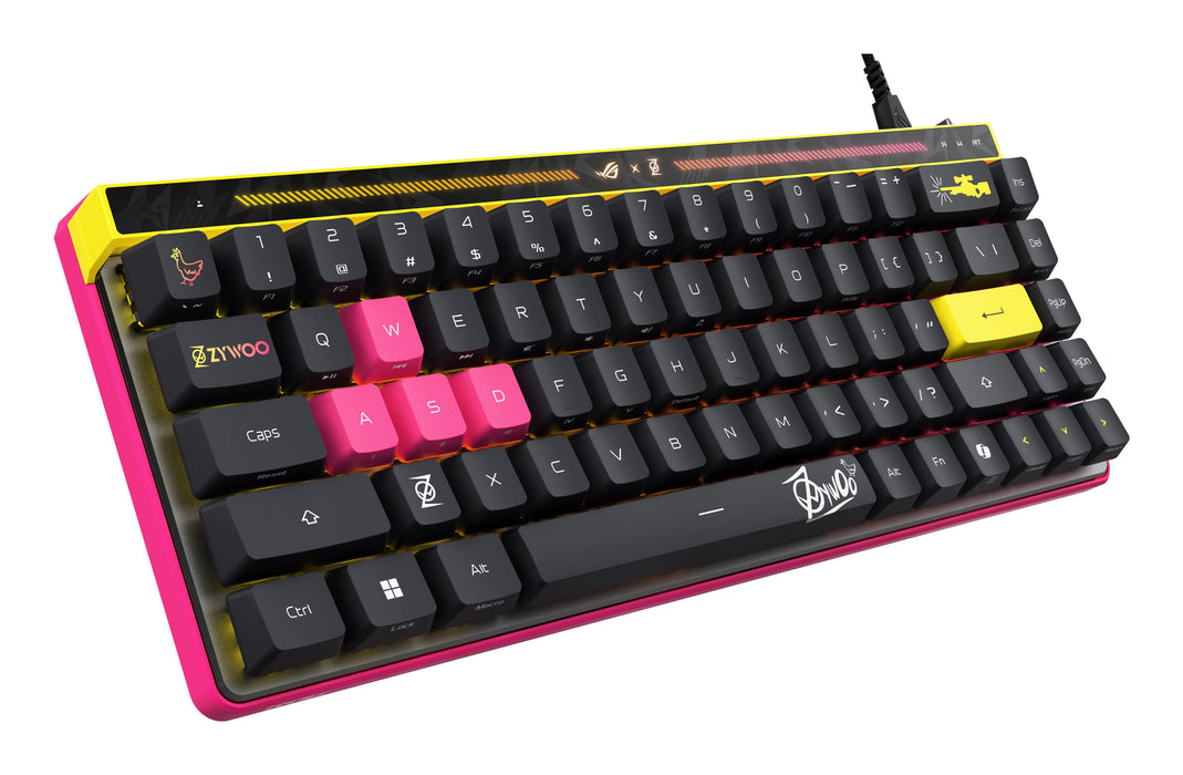 EAN 4711636189576 - ASUS ROG Falchion Ace HFX ZywOo Edition teclado Juego USB QWERTY Internacional de EE.UU. Negro imagen 8