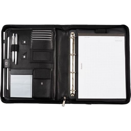 EAN 4021068301140 - Alassio TRENTO organizador personal cuero PU Negro imagen 2
