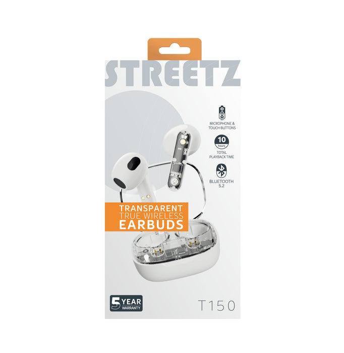 EAN 7333048060716 - Streetz T150-WHT auricular y casco Auriculares Inalámbrico Dentro de oído Llamadas/Música Bluetooth Blanc imagen 11
