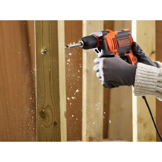 EAN 5035048680391 - Black & Decker BEH550-QS taladro 2800 RPM Sin llave 1,4 kg imagen 3