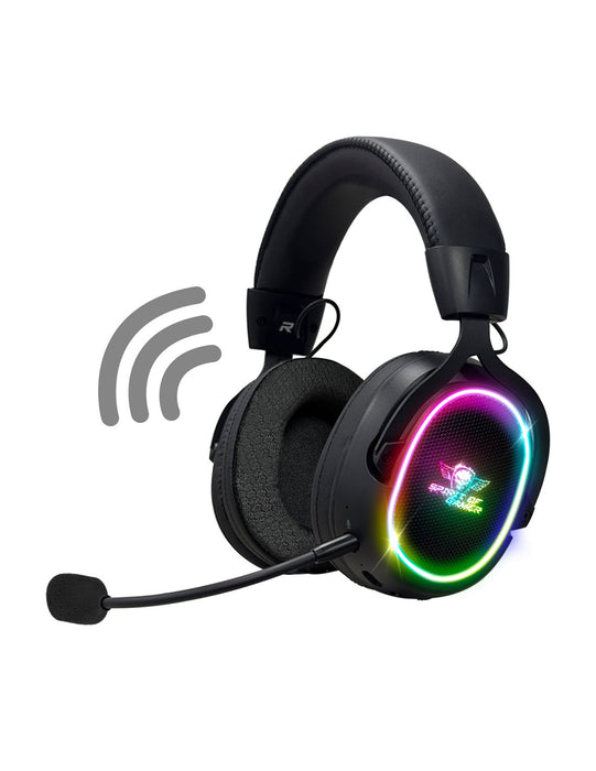 EAN 3700104434356 - Spirit of Gamer XPERT H1200 WIRELESS Auriculares Inalámbrico y alámbrico Diadema Juego Bluetooth Negro imagen 1