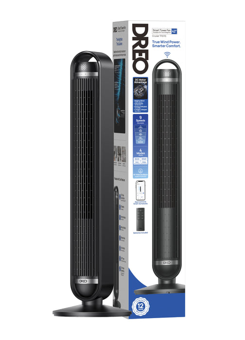 EAN 0810181282856 - Dreo DR-HTF011S ventilador Negro imagen 2
