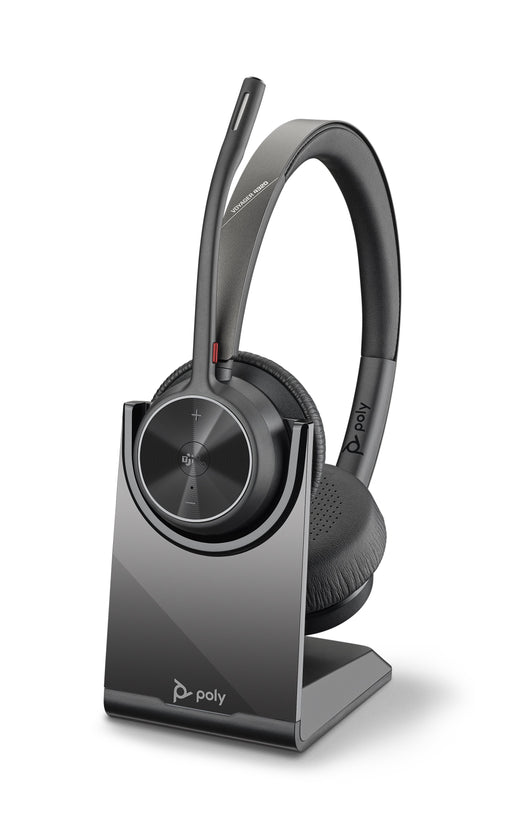 EAN 0017229174382 - Poly Voyager 4320 UC Auriculares Inalámbrico Diadema Oficina/Centro de llamadas USB Tipo C Bluetooth Base imagen 1